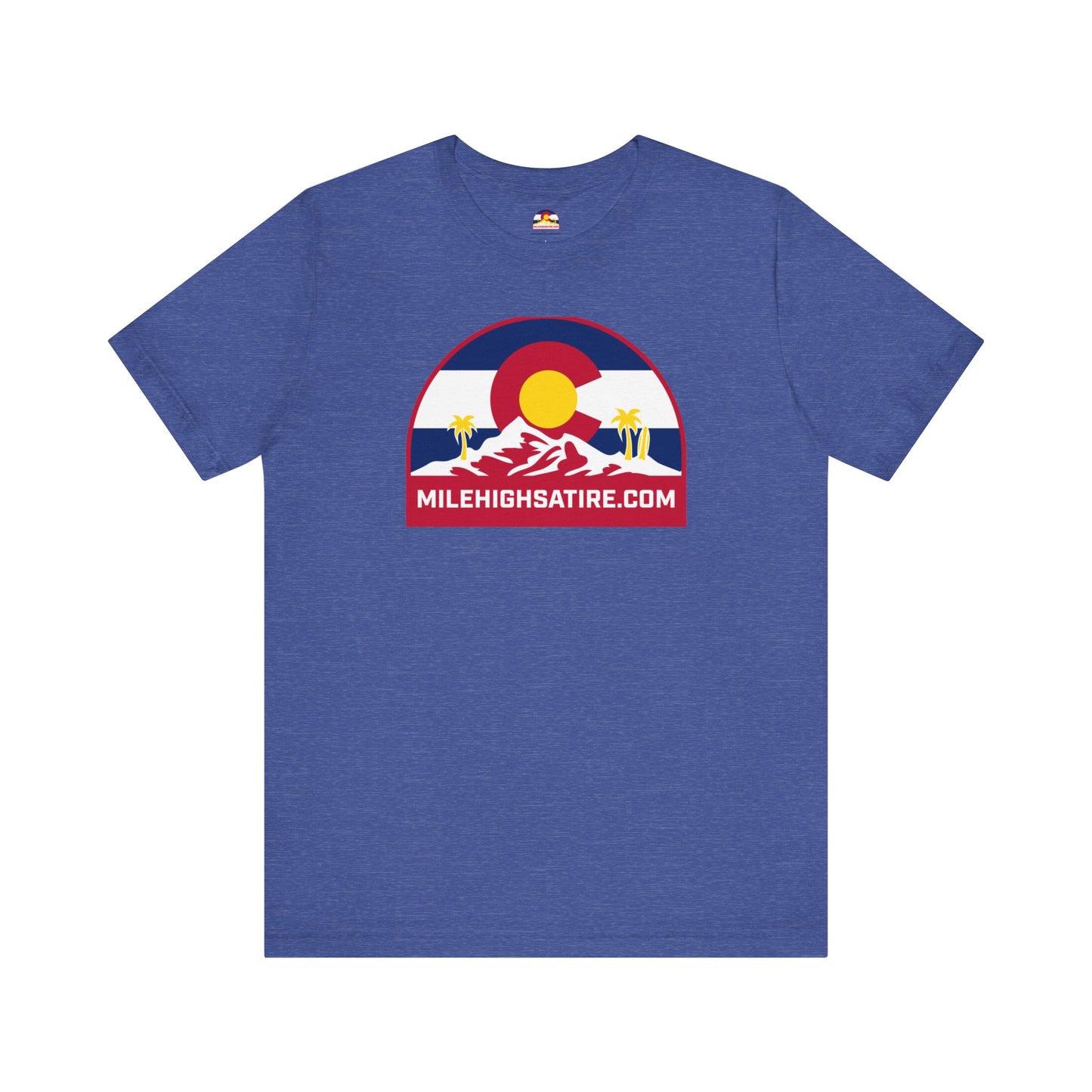 Mile High Satire T-Shirt - Red Logo