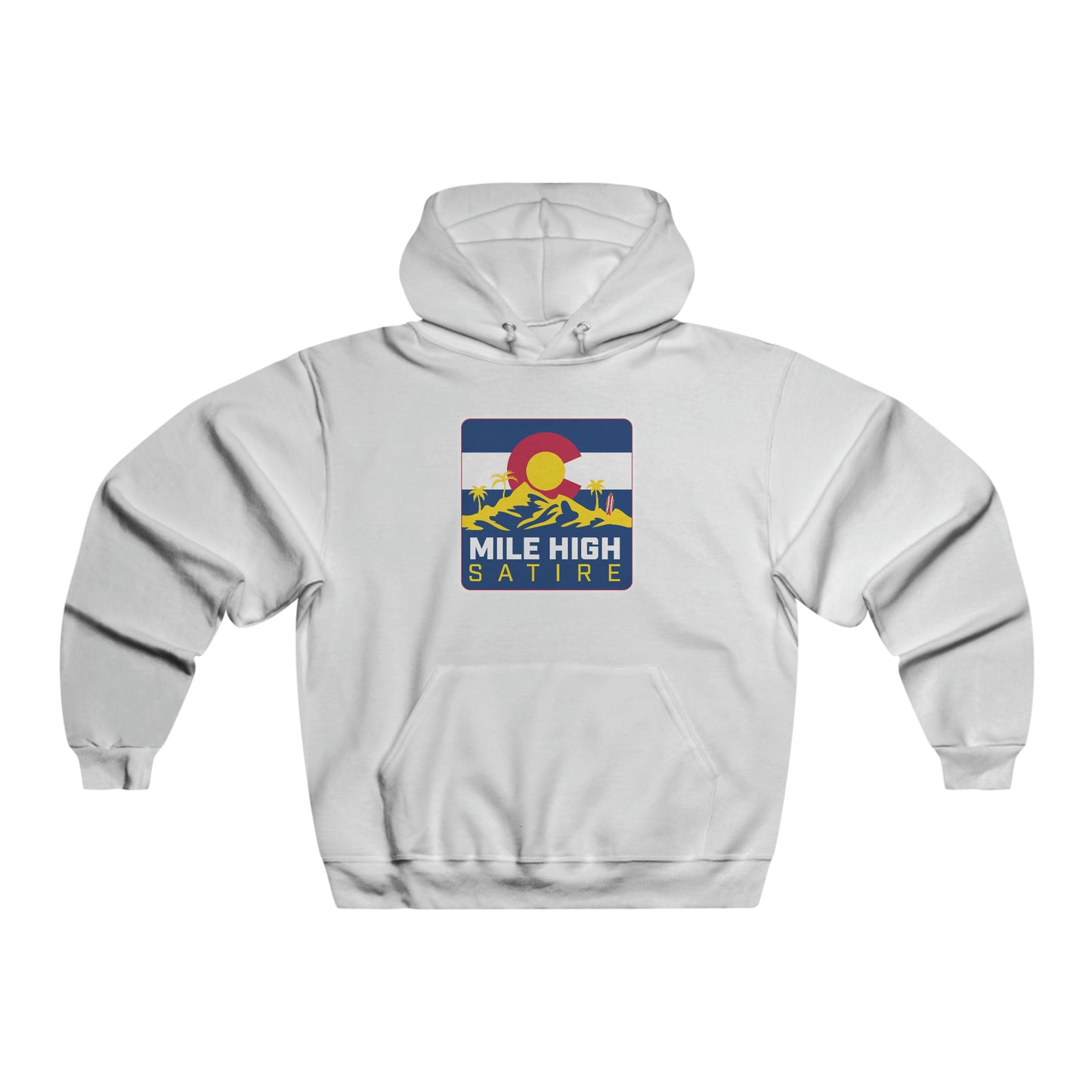 Mile High Satire Hoodie - Square Logo