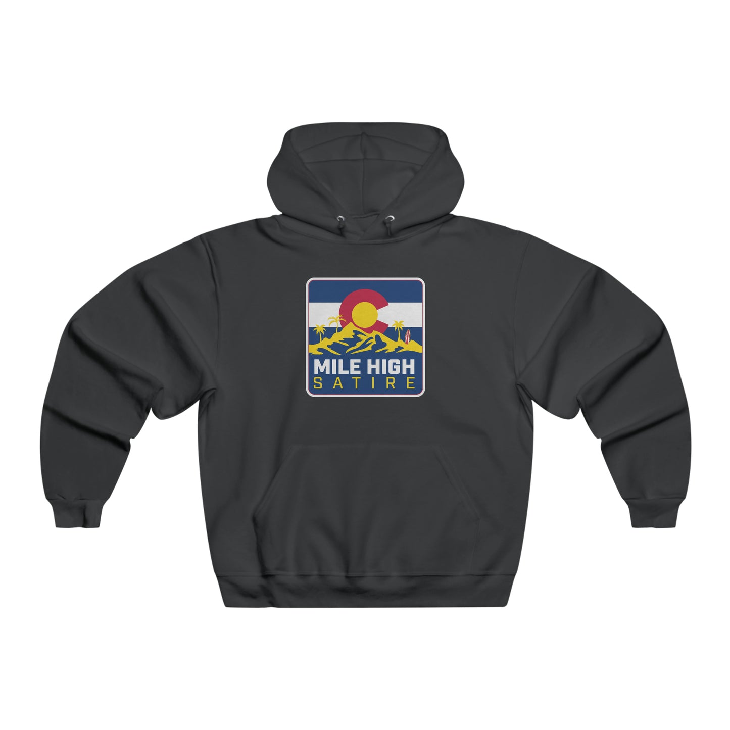 Mile High Satire Hoodie - Square Logo