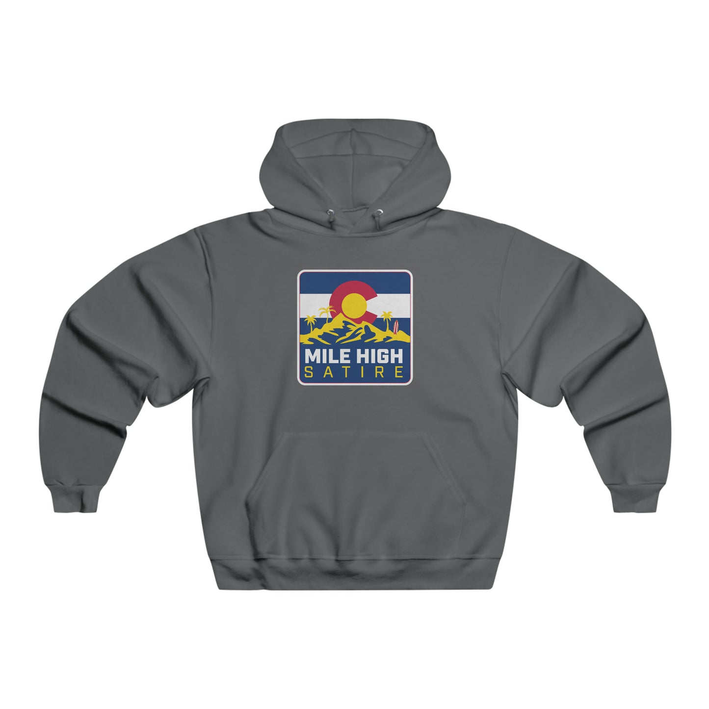 Mile High Satire Hoodie - Square Logo
