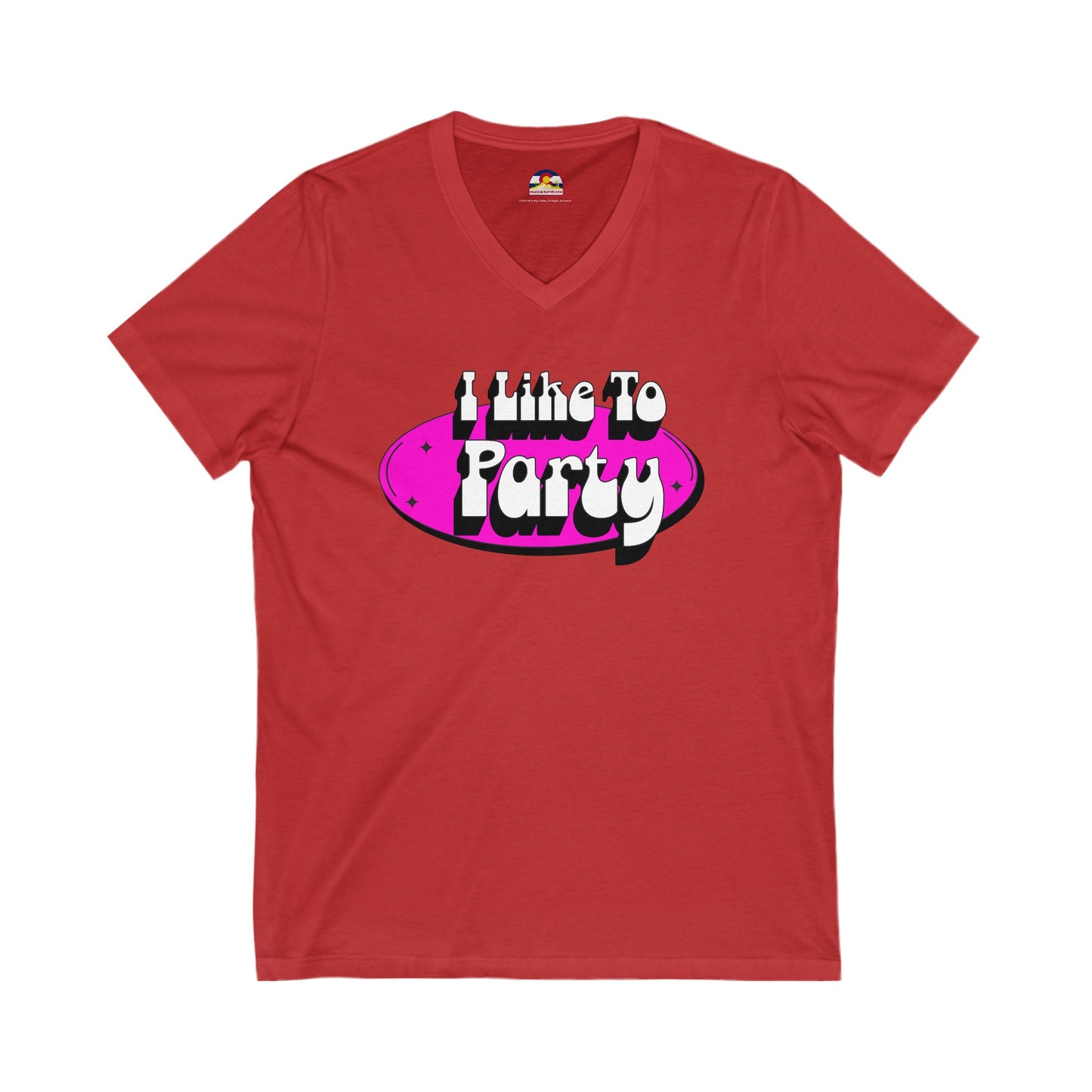 I Like To Party T-Shirt V-Neck