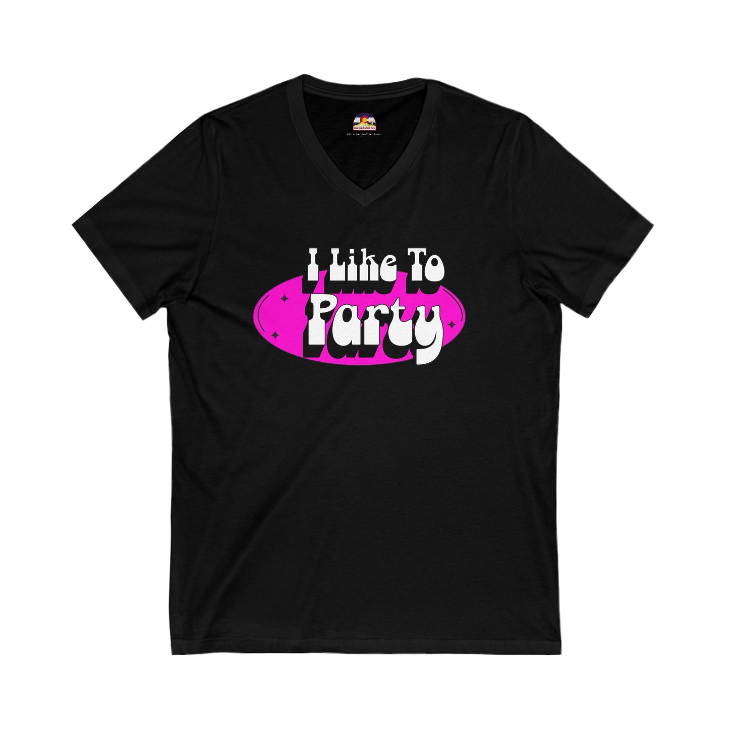 I Like To Party T-Shirt V-Neck