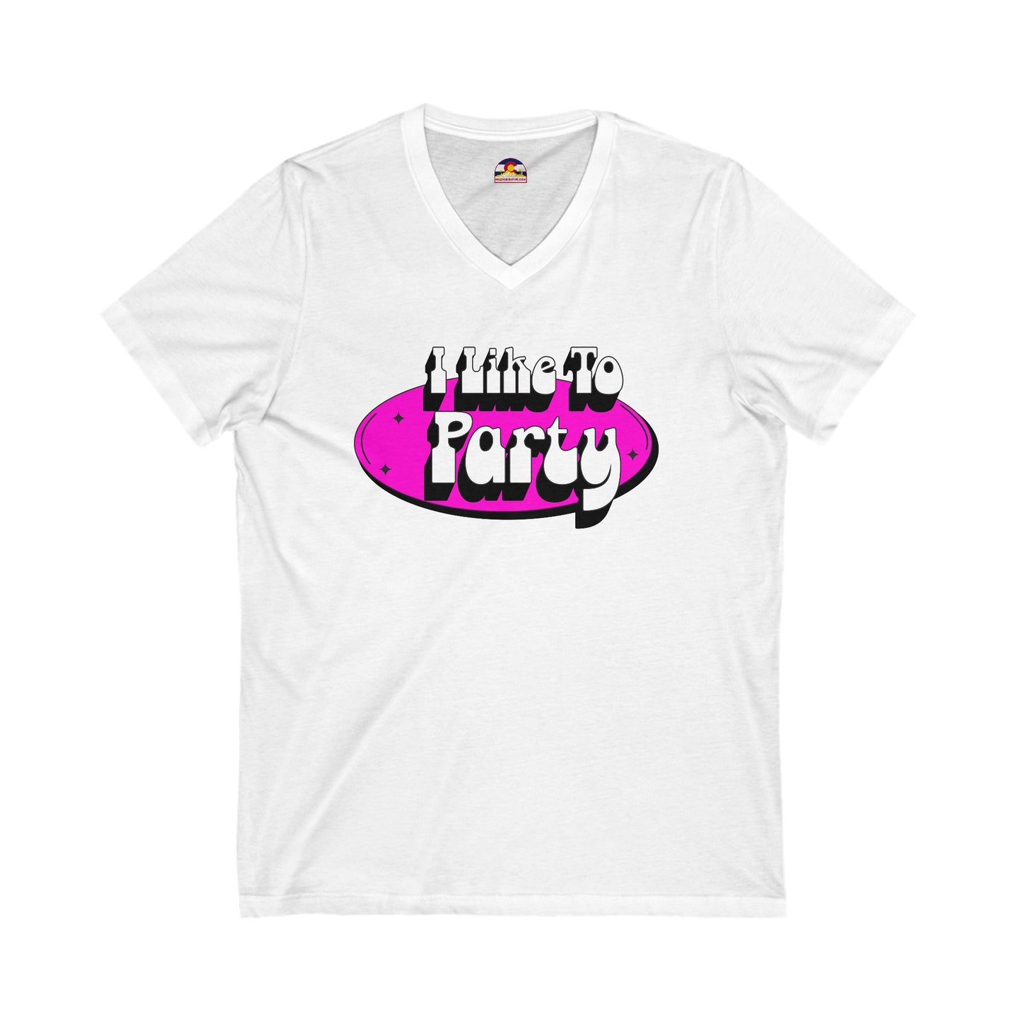 I Like To Party T-Shirt V-Neck