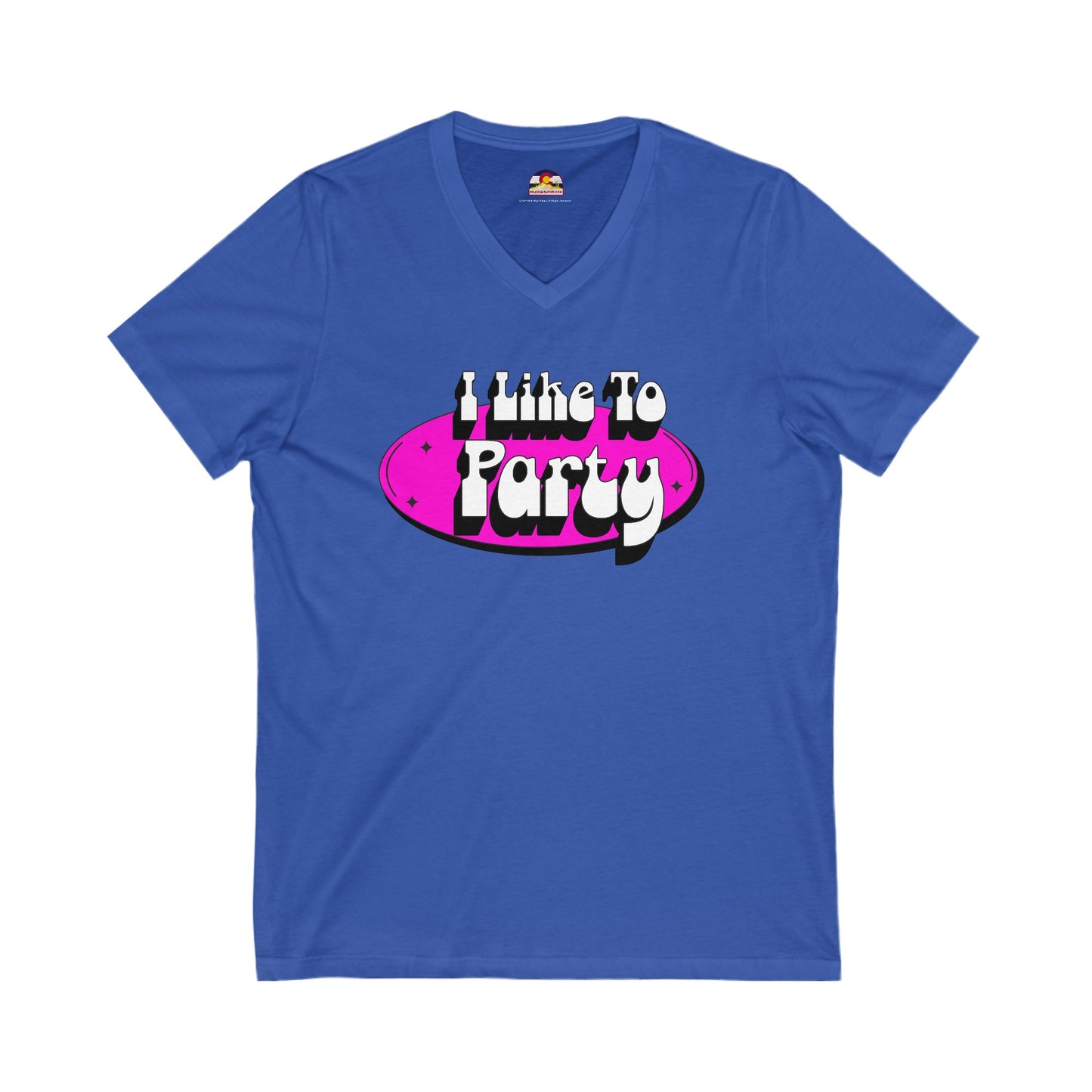 I Like To Party T-Shirt V-Neck