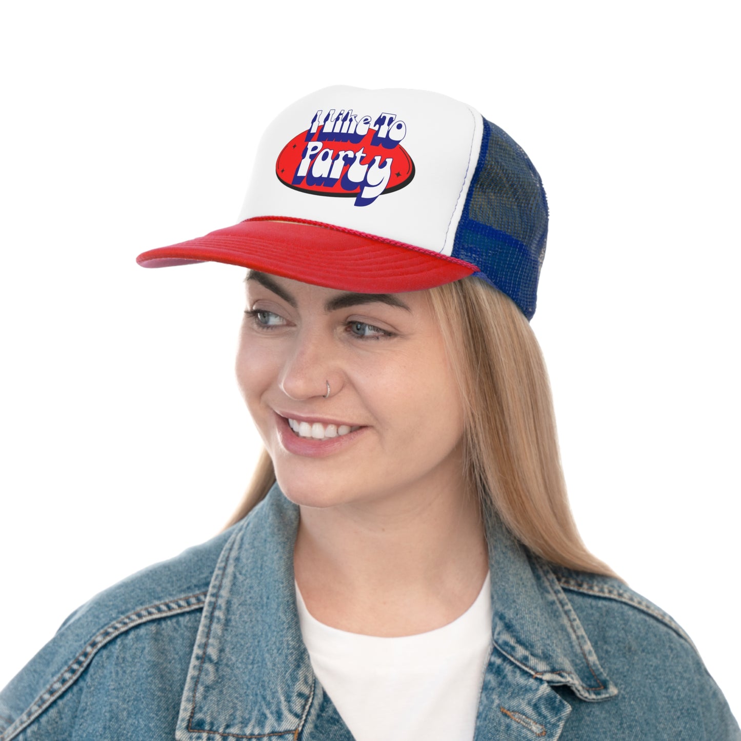 I Like To Party Trucker Cap