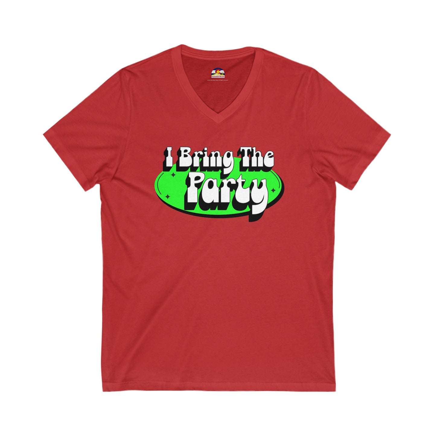 Bring The Party T-Shirt V-Neck