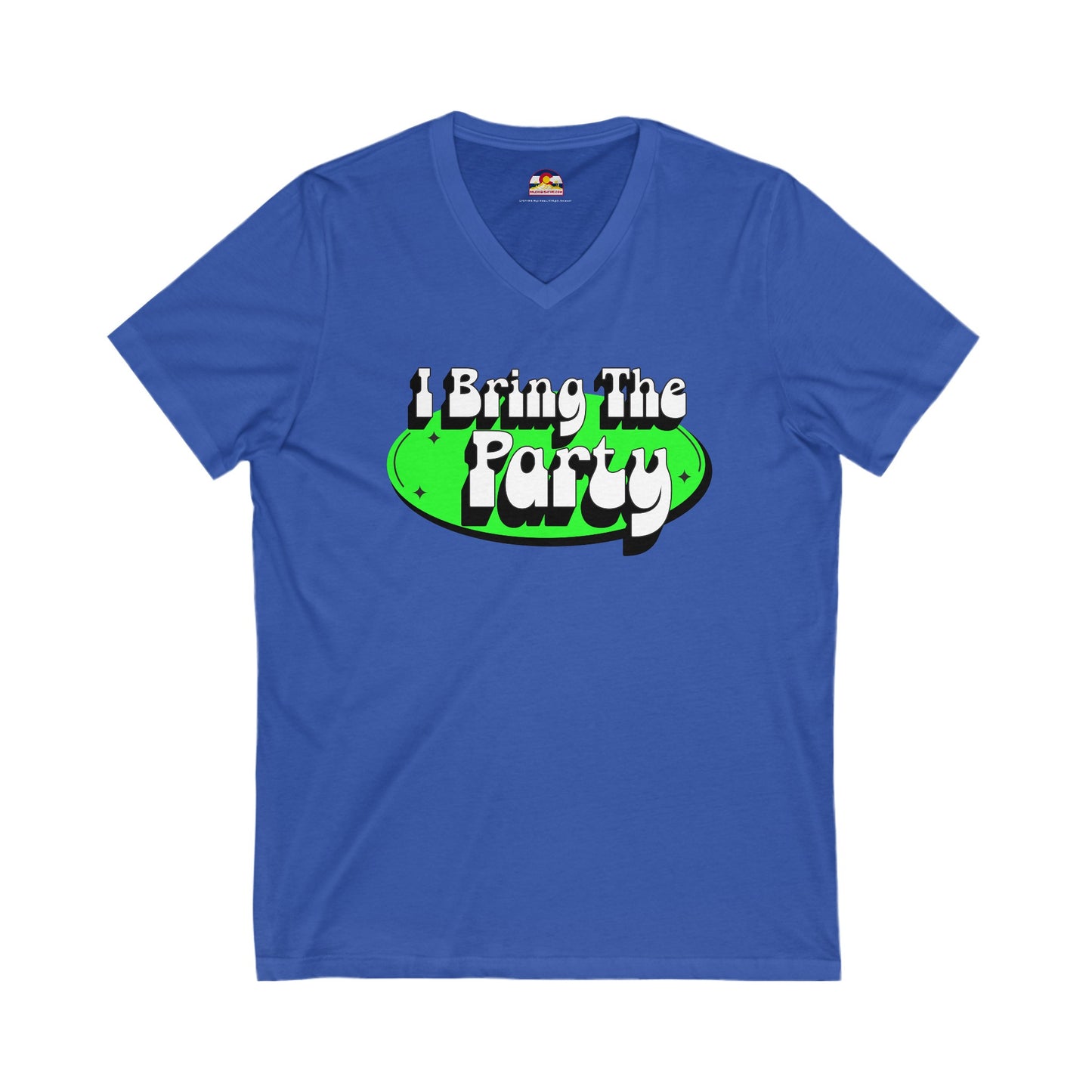 Bring The Party T-Shirt V-Neck