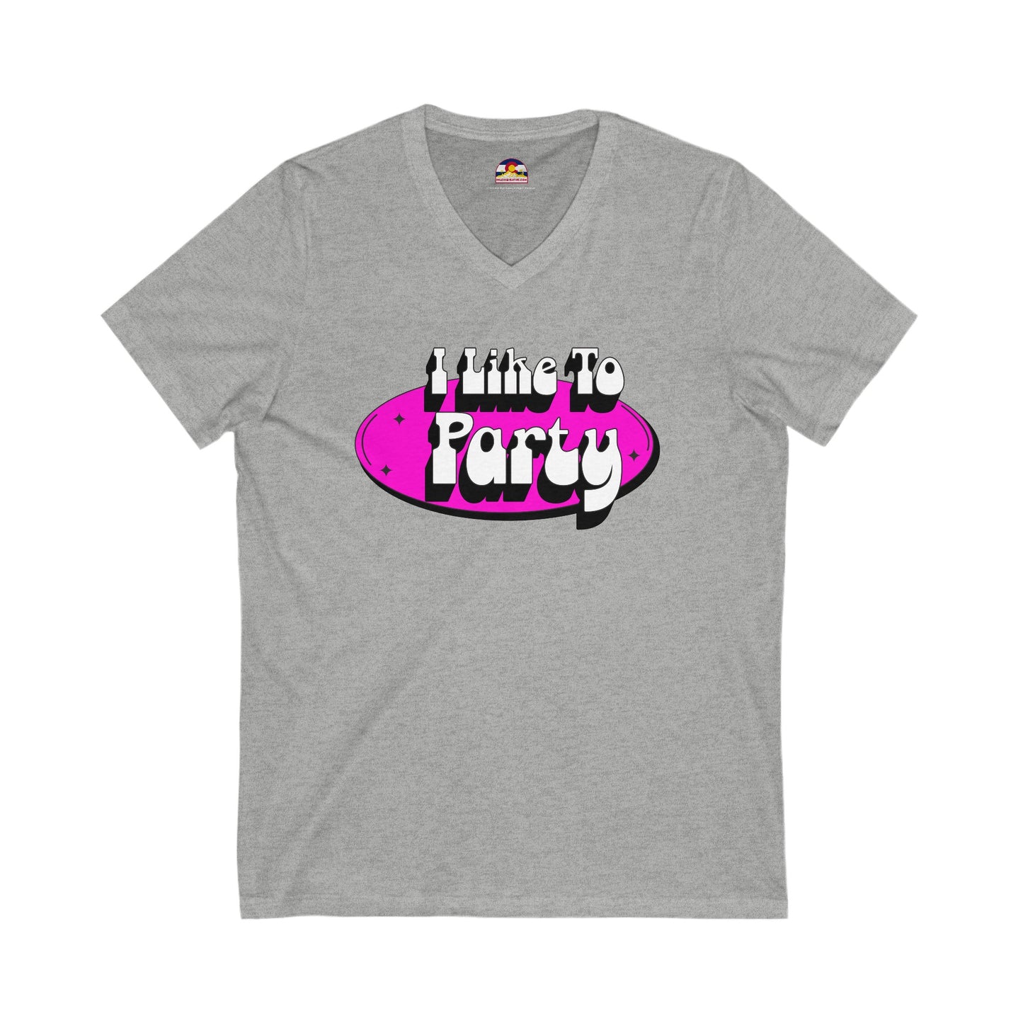 I Like To Party T-Shirt V-Neck