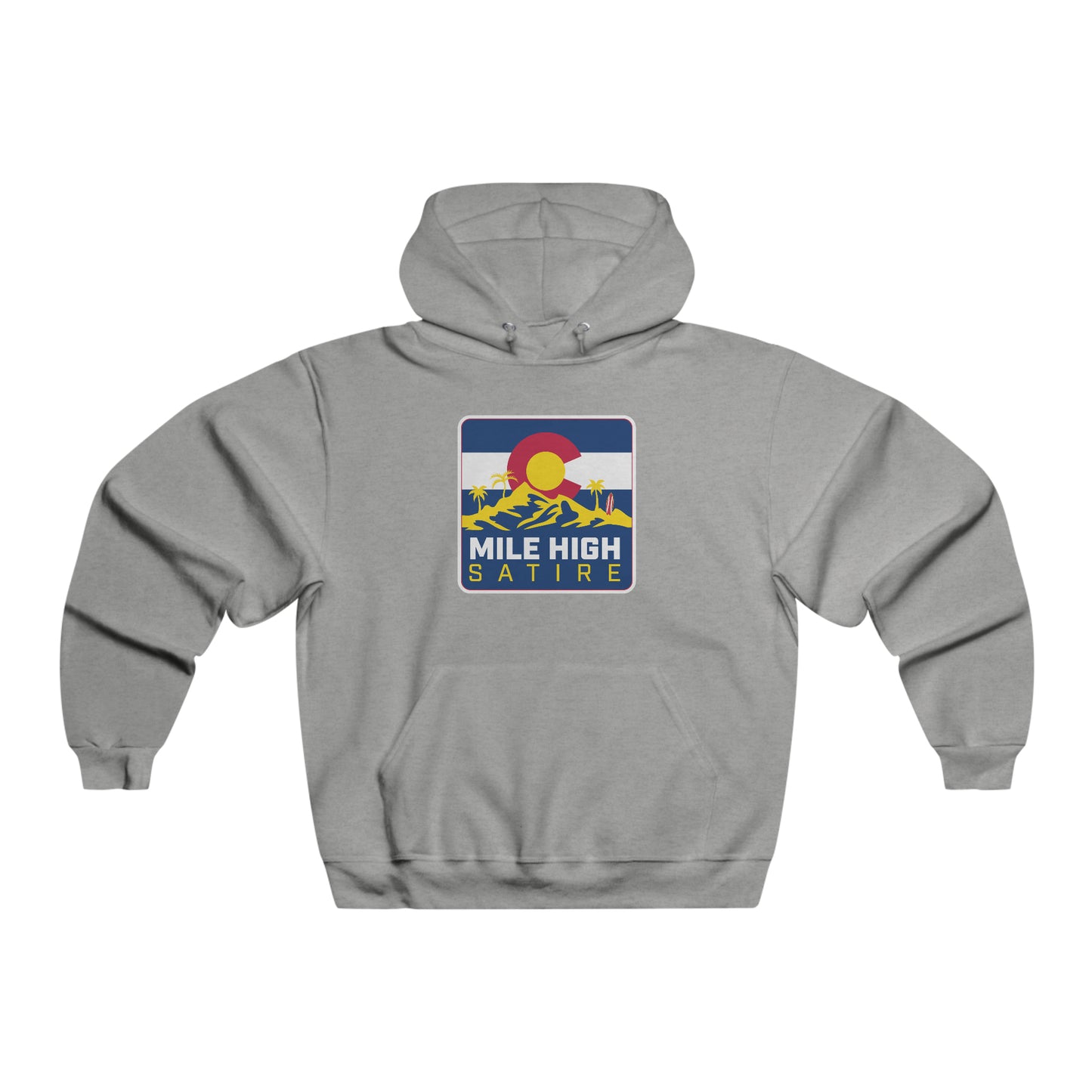 Mile High Satire Hoodie - Square Logo
