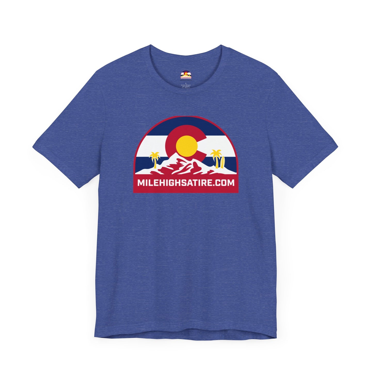 Mile High Satire T-Shirt - Red Logo