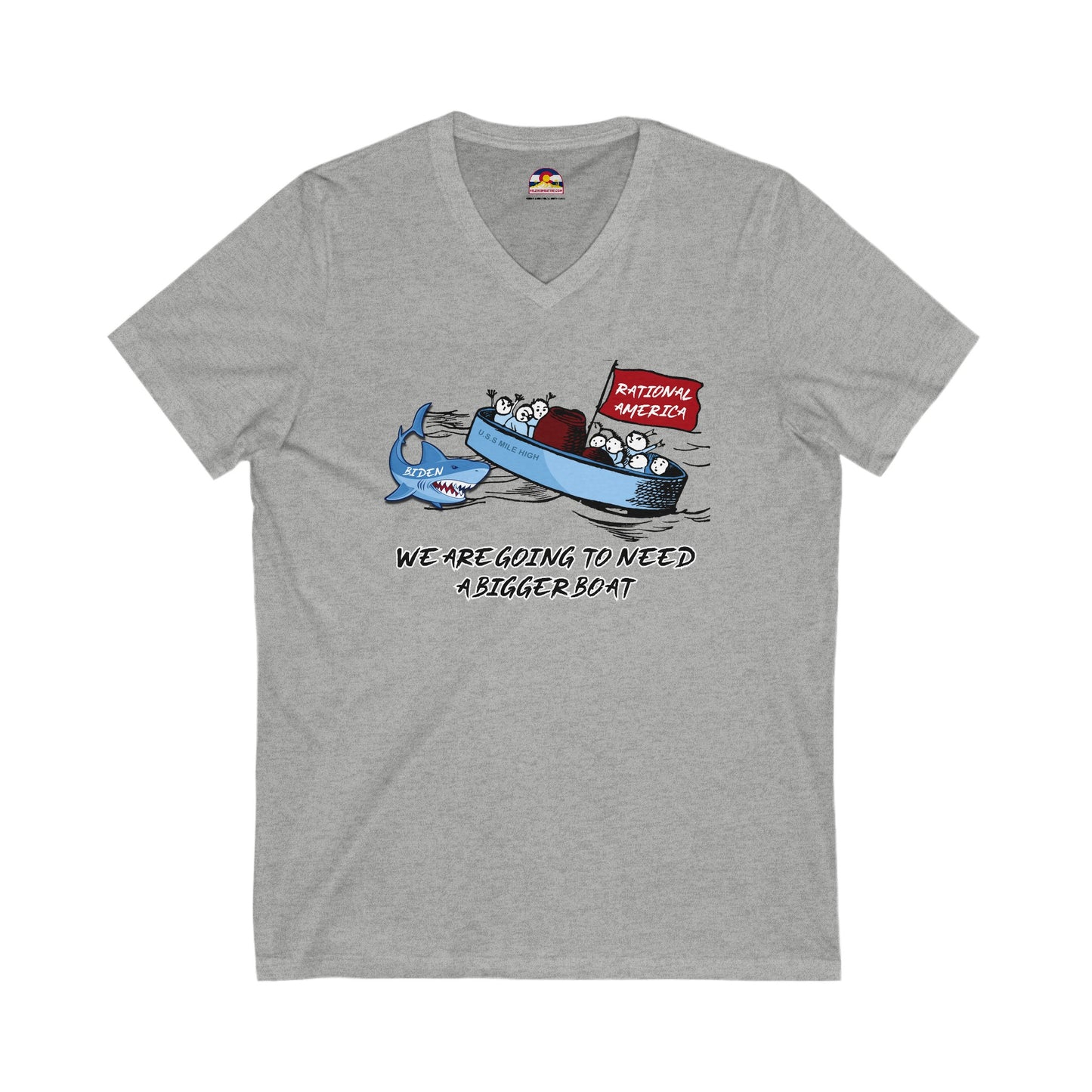 Bigger Boat T-Shirt V-Neck