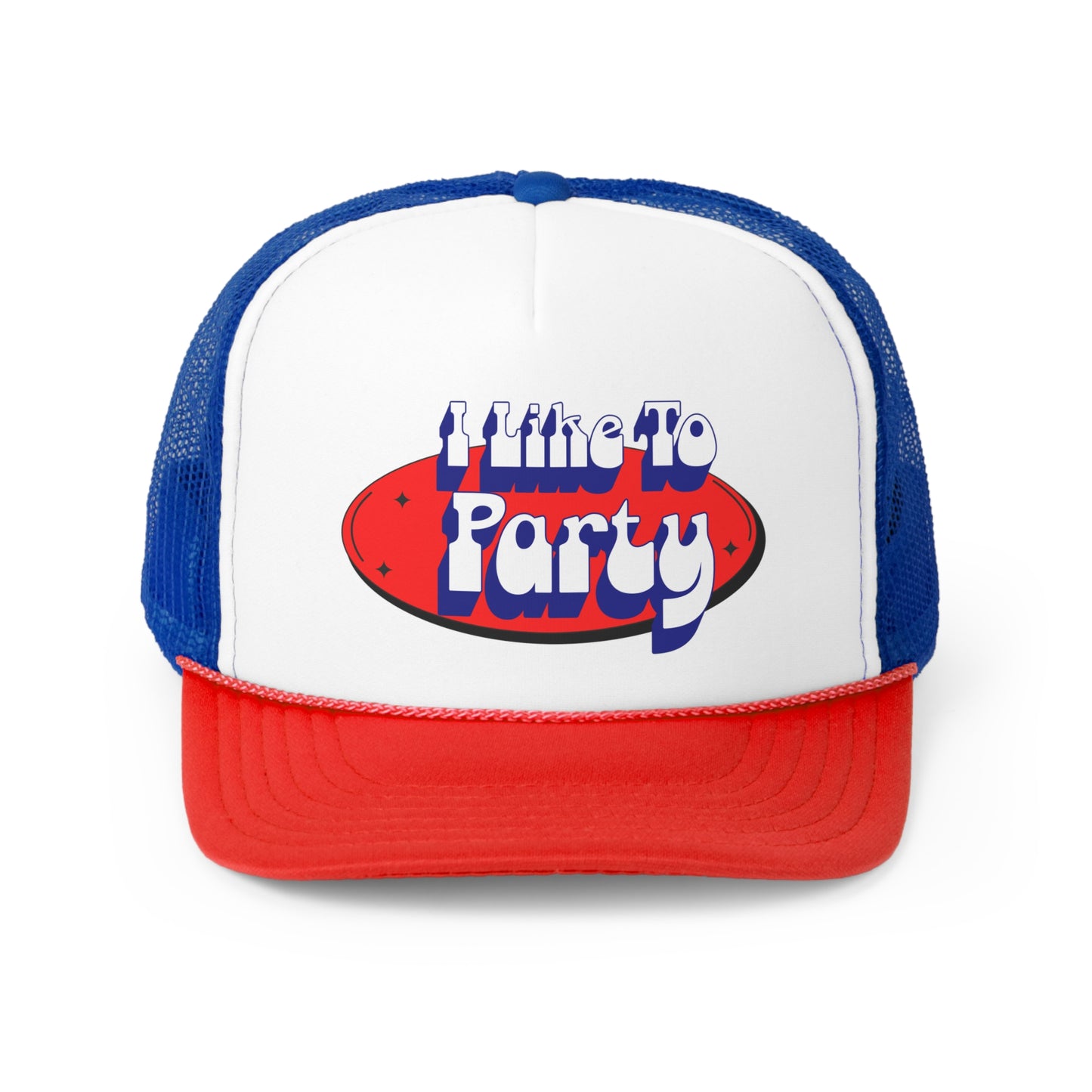 I Like To Party Trucker Cap