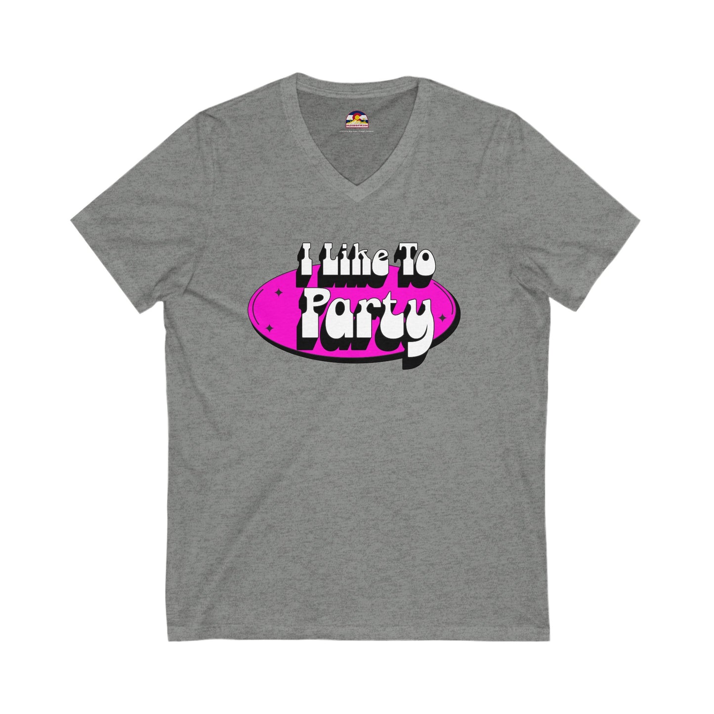 I Like To Party T-Shirt V-Neck