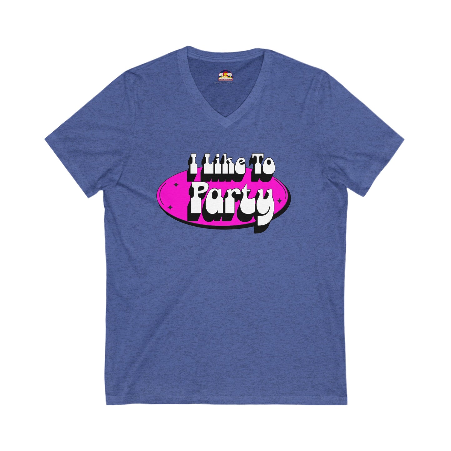 I Like To Party T-Shirt V-Neck