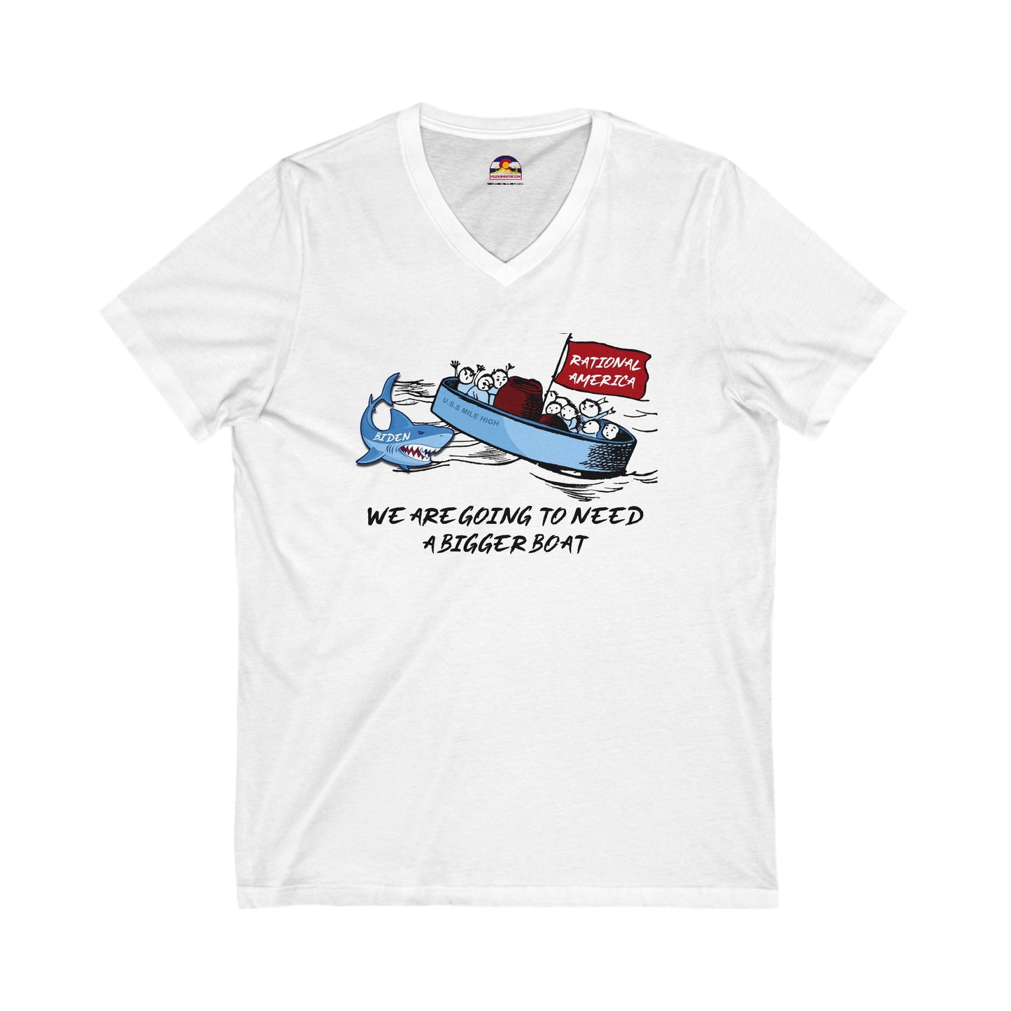 Bigger Boat T-Shirt V-Neck