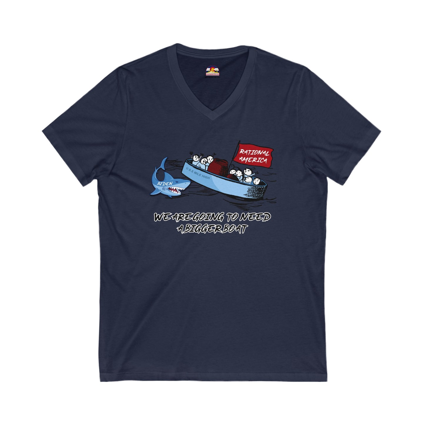 Bigger Boat T-Shirt V-Neck