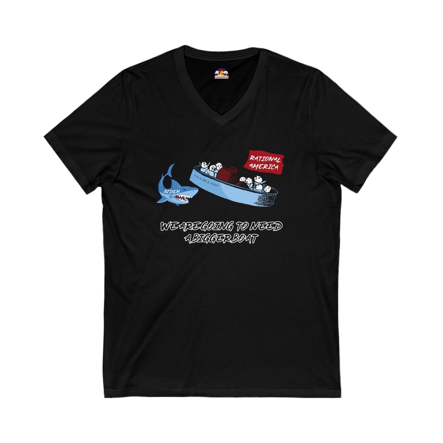 Bigger Boat T-Shirt V-Neck