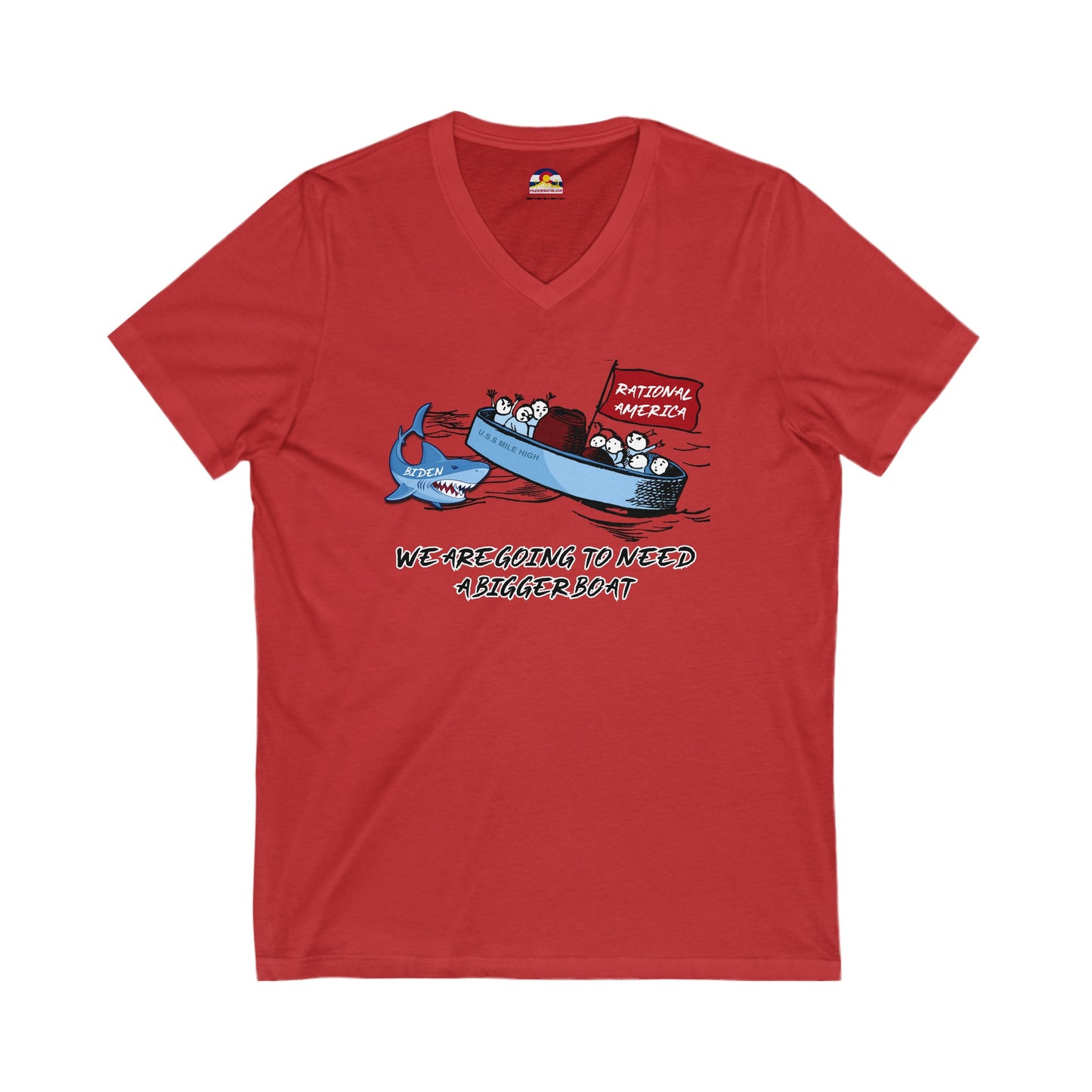 Bigger Boat T-Shirt V-Neck
