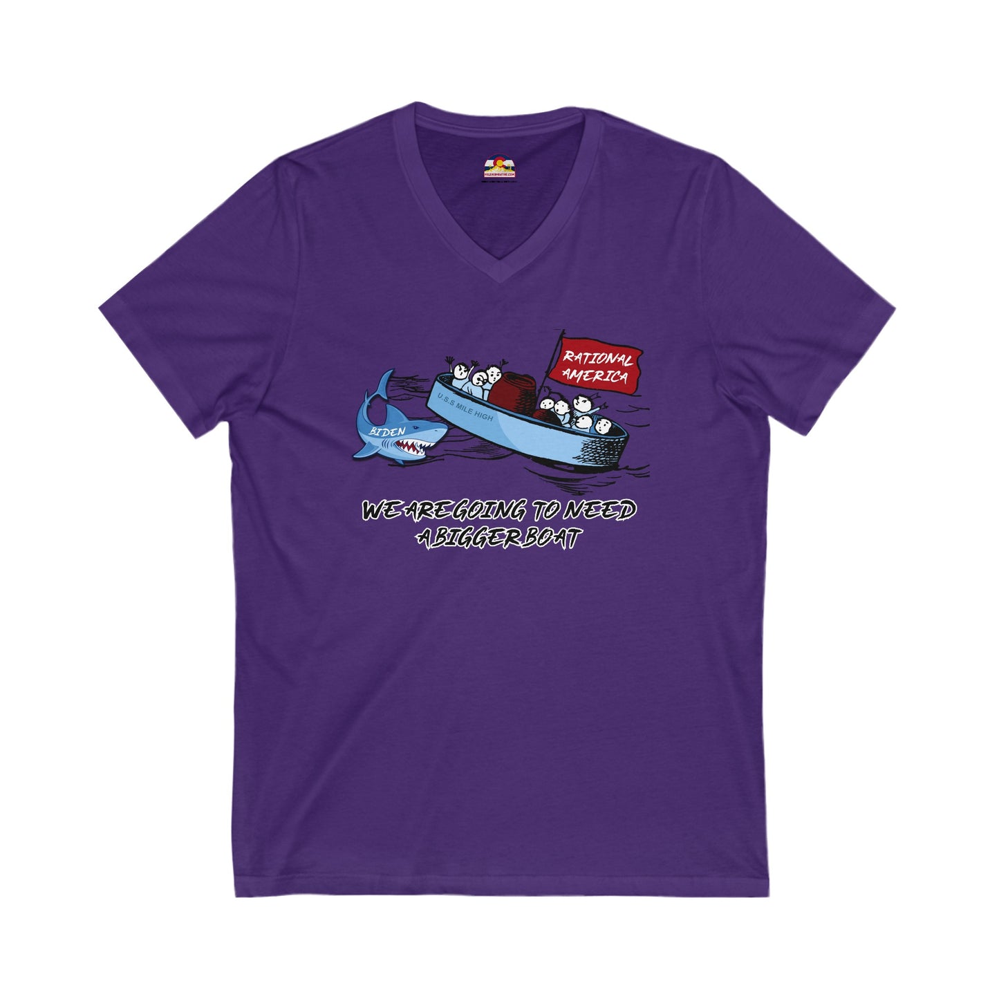 Bigger Boat T-Shirt V-Neck