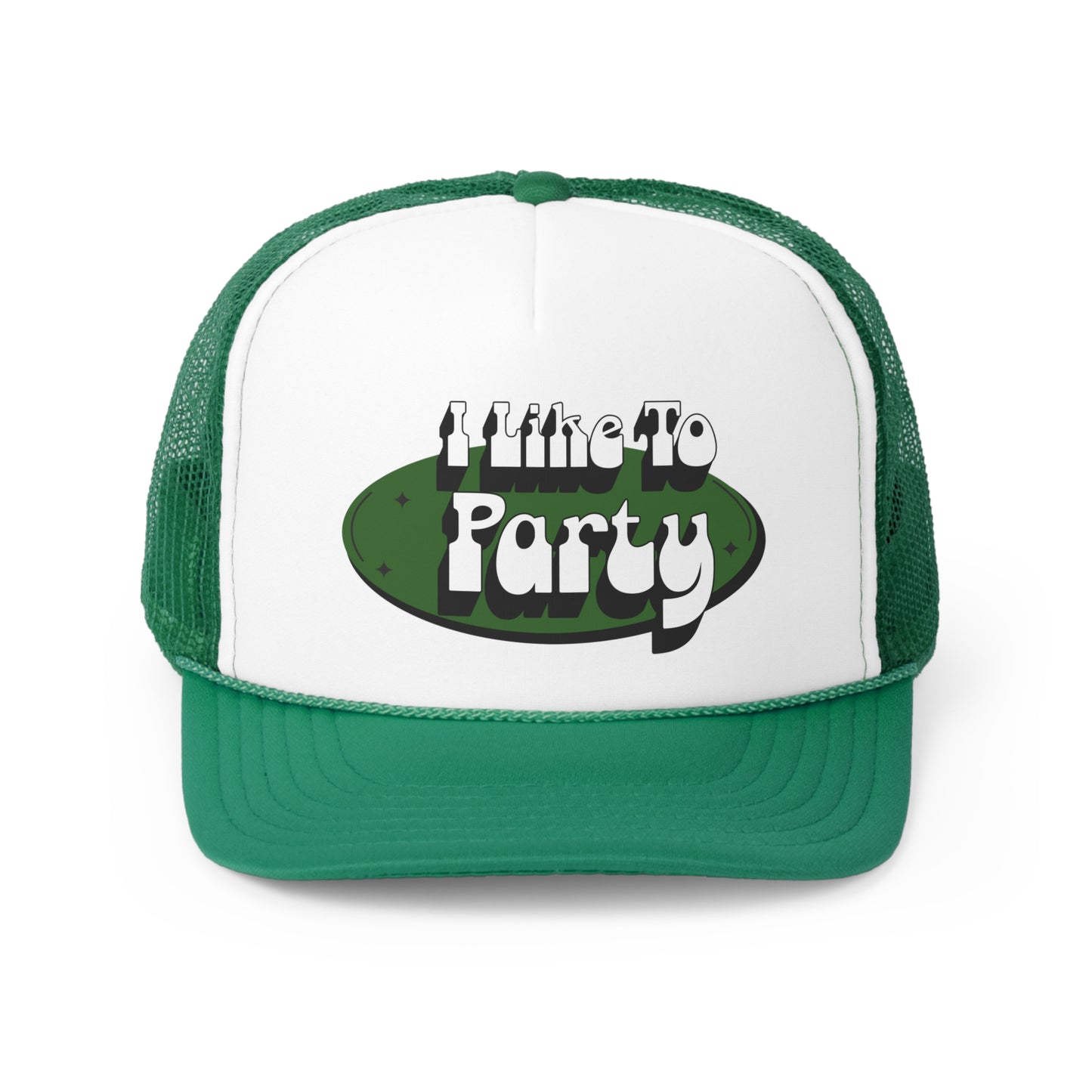 I Like To Party Trucker Cap