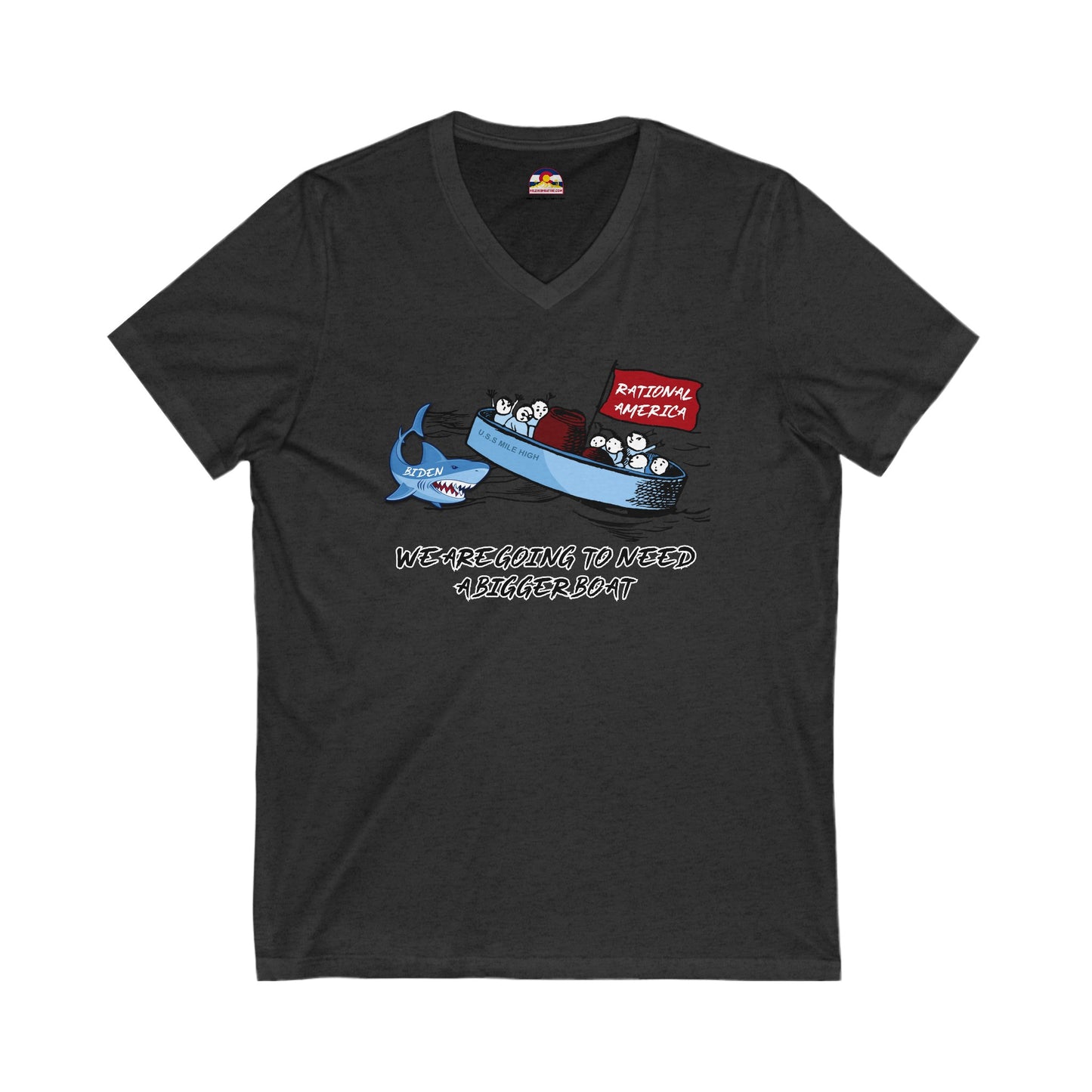 Bigger Boat T-Shirt V-Neck