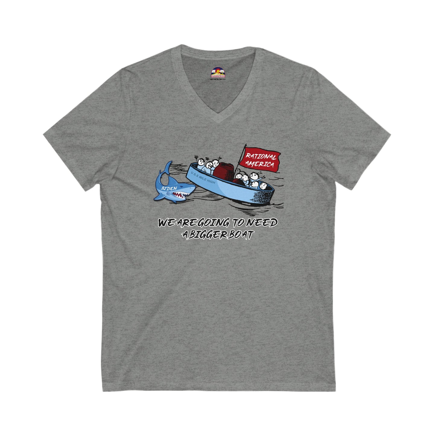 Bigger Boat T-Shirt V-Neck