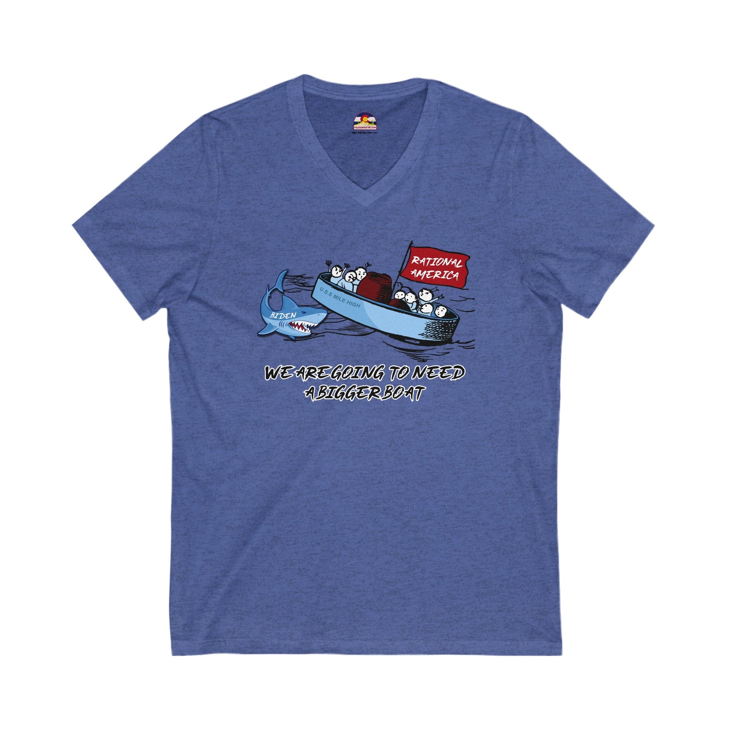 Bigger Boat T-Shirt V-Neck