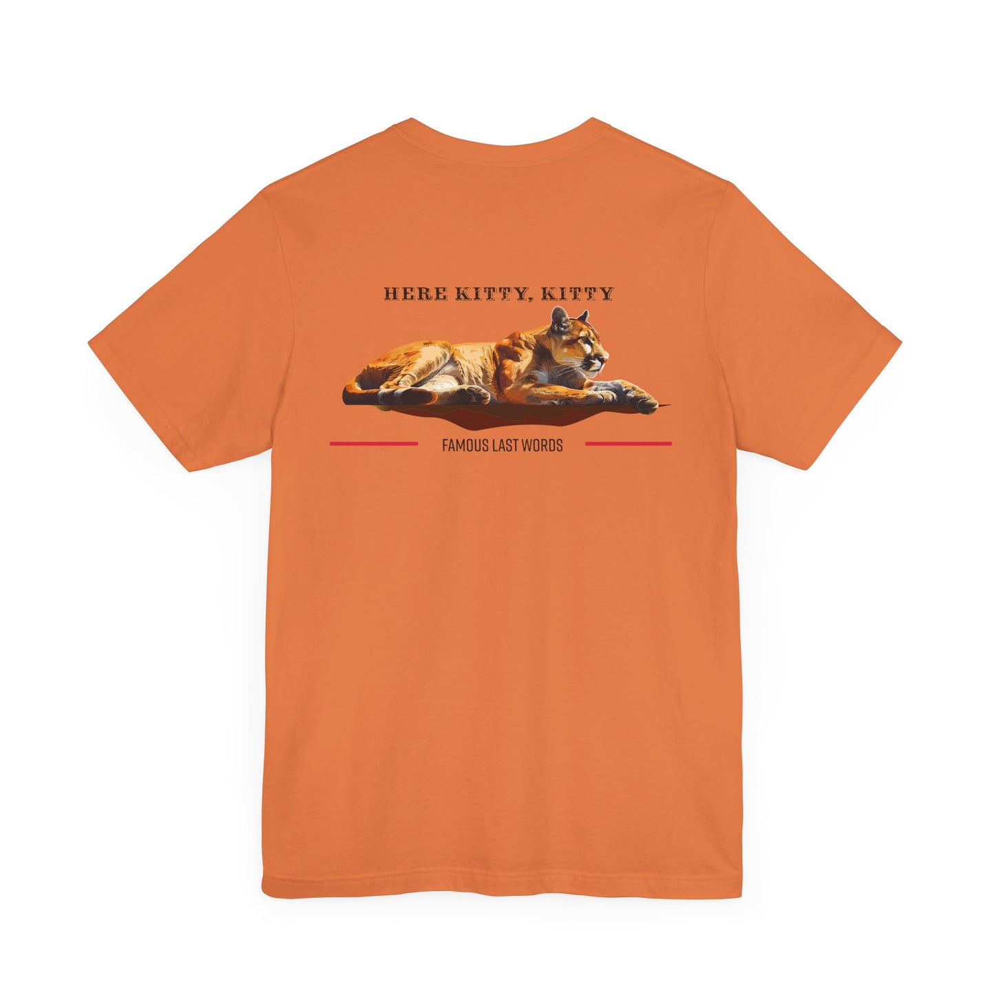 Here Kitty Kitty - Colorado T-Shirt Jersey Short Sleeve Tee