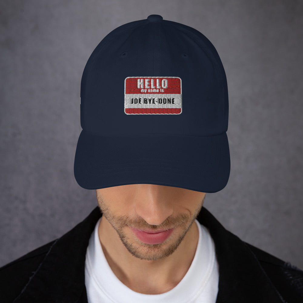 Joe Bye-Done Golf Hat