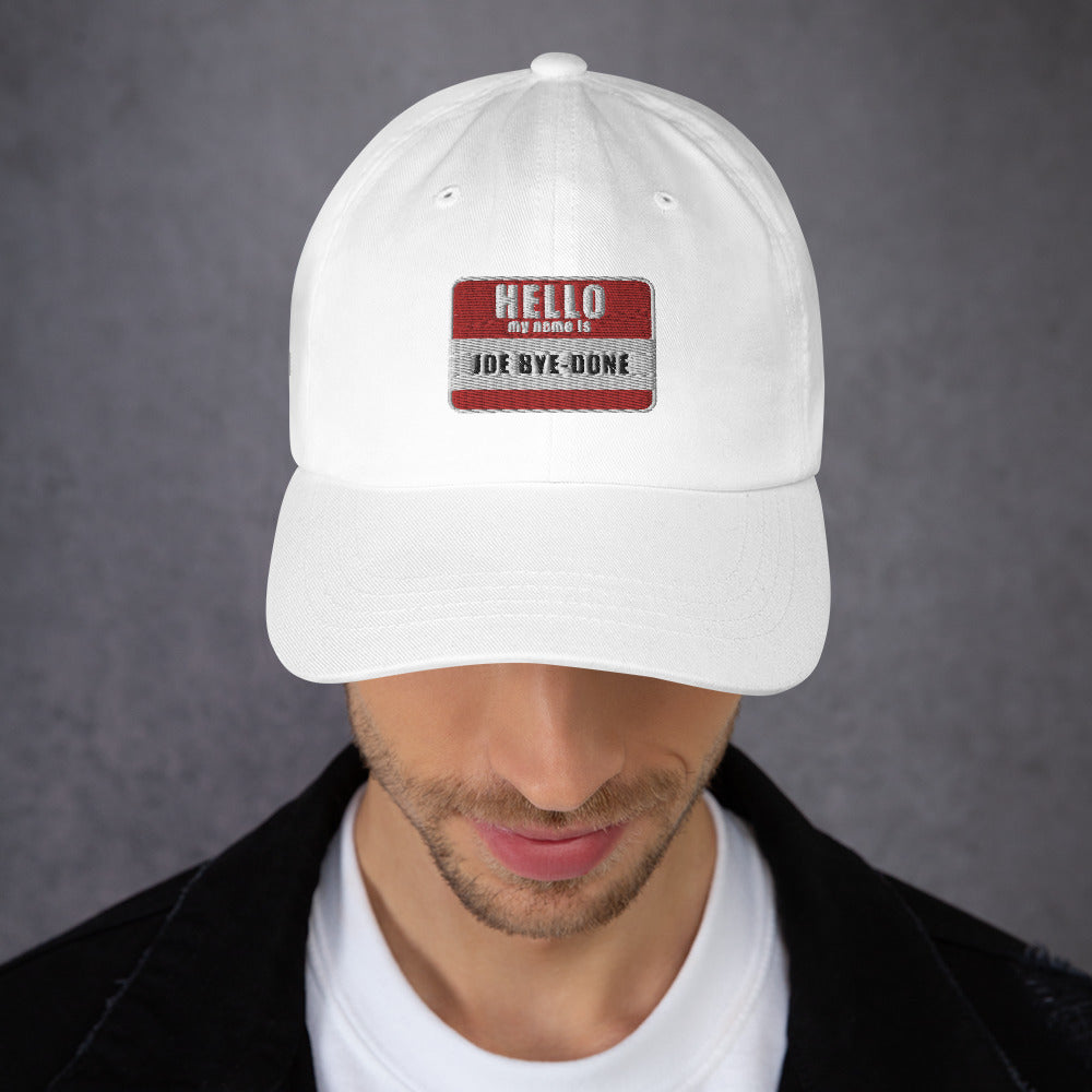 Joe Bye-Done Golf Hat