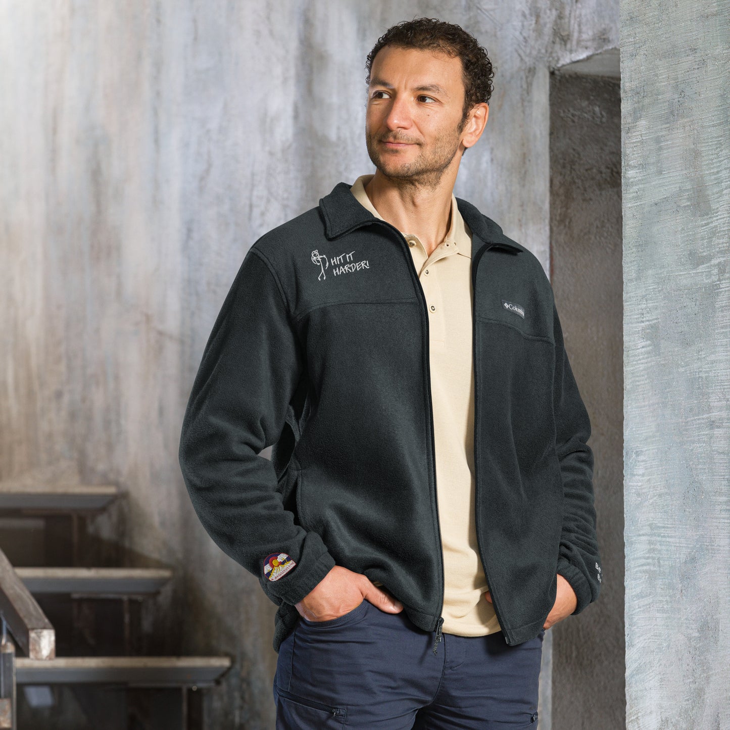 Be The Ball! Columbia fleece jacket
