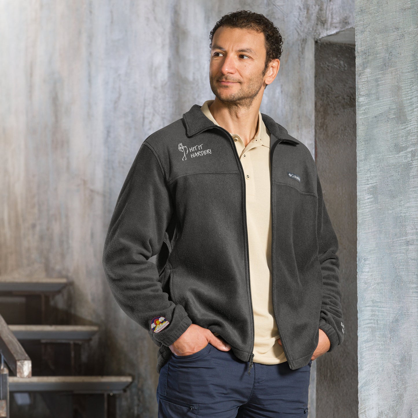 Be The Ball! Columbia fleece jacket