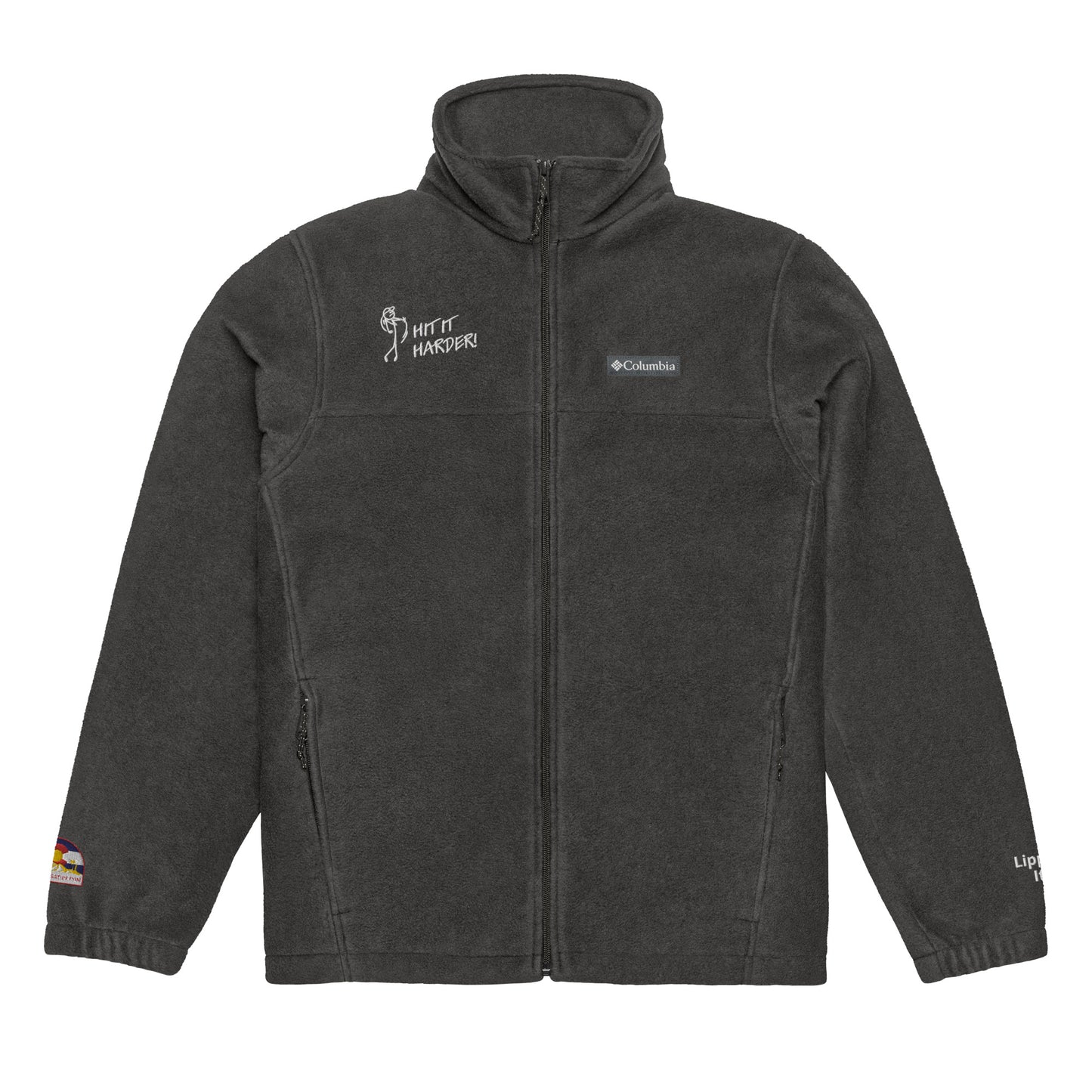 Lipped It! Columbia fleece jacket