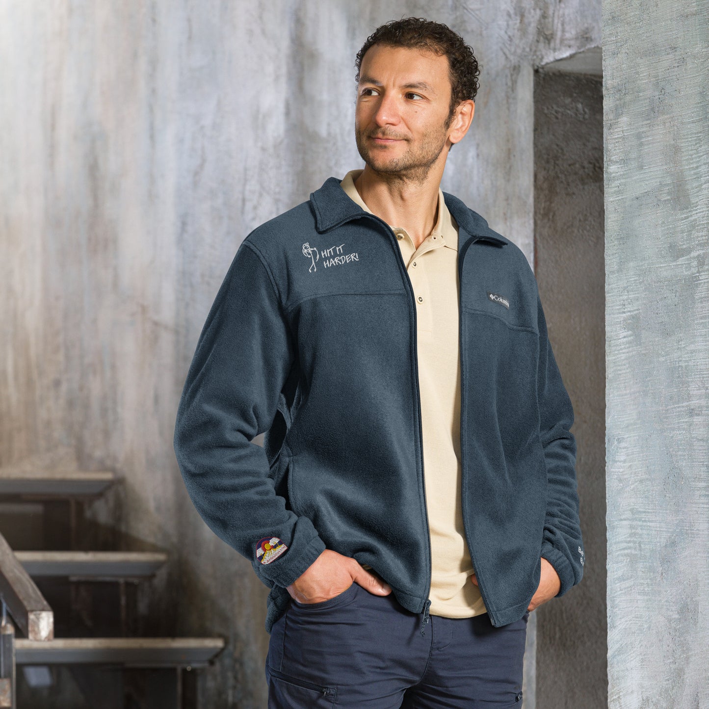 Be The Ball! Columbia fleece jacket