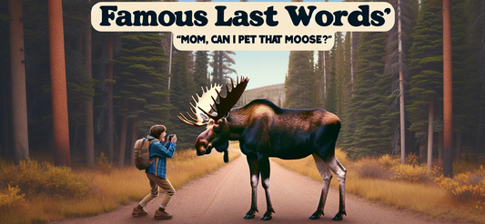 Famous Last Words: Mom, can I pet that moose?