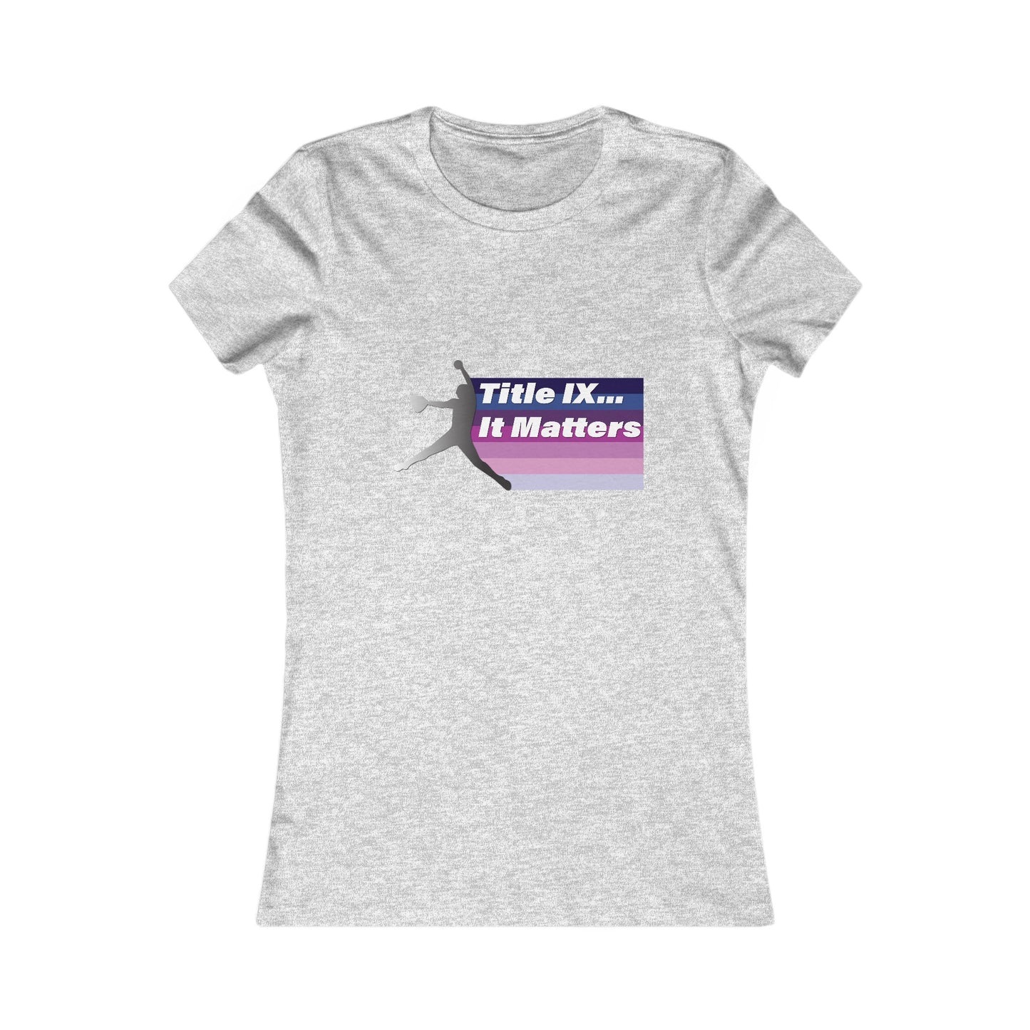 Softball Title IX It Matters T-Shirt