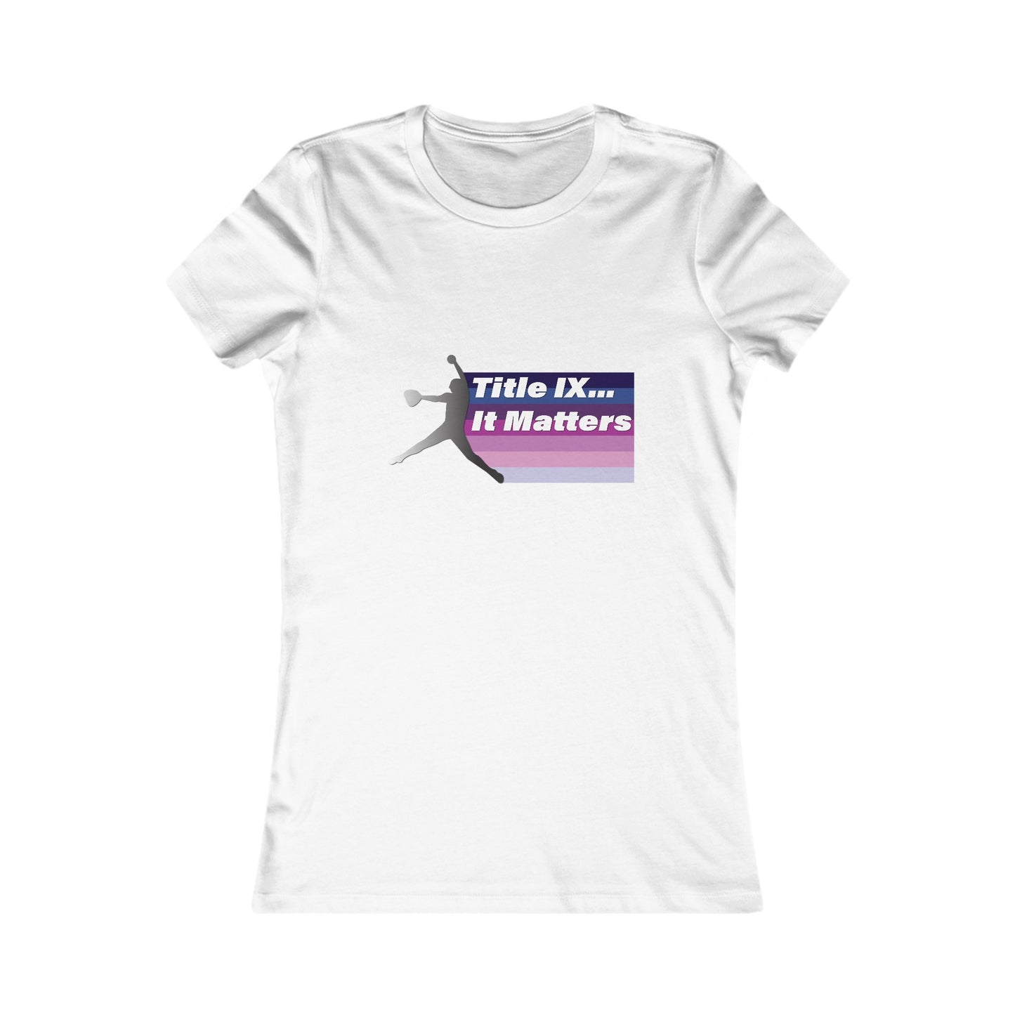 Softball Title IX It Matters T-Shirt