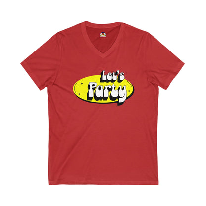 Let's Party T-Shirt V-Neck