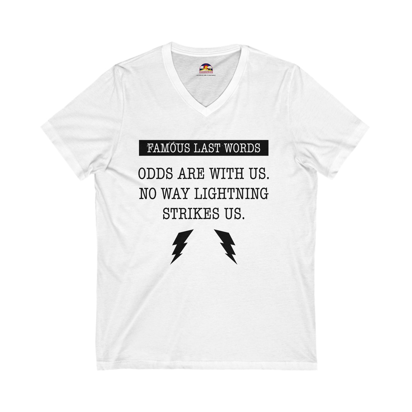 FML "Odds Are With Us" T-Shirt V-Neck