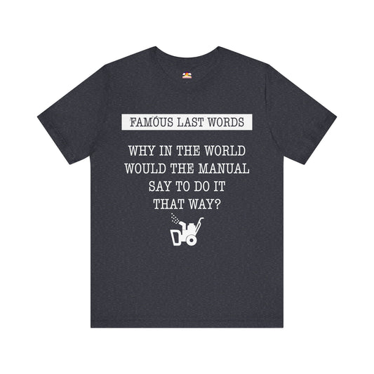 FLW "Manual" T-Shirt