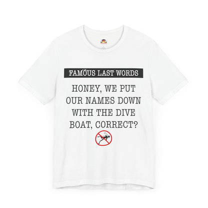 FLW "Dive Boat" T-Shirt