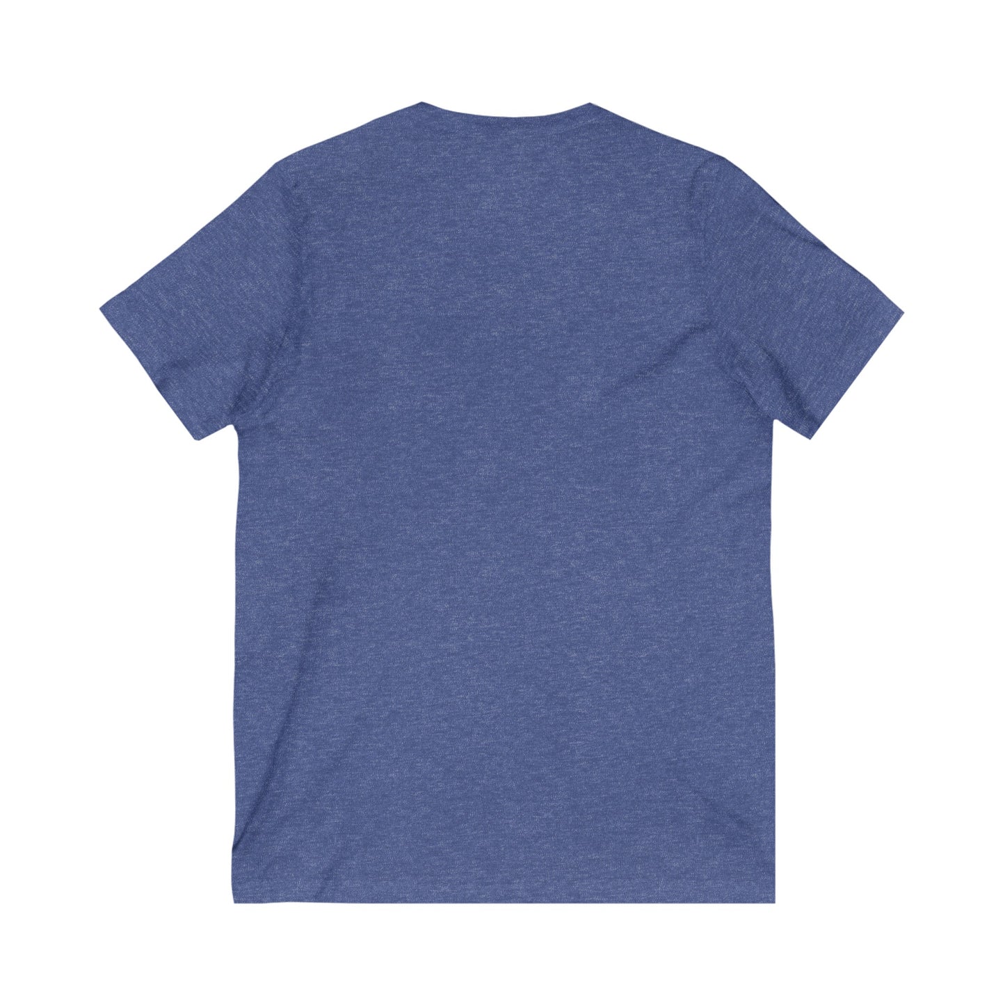 Mile High Satire T-Shirt - Blue Square Logo  V-Neck