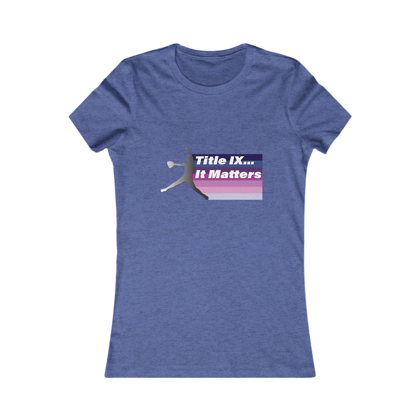 Softball Title IX It Matters T-Shirt