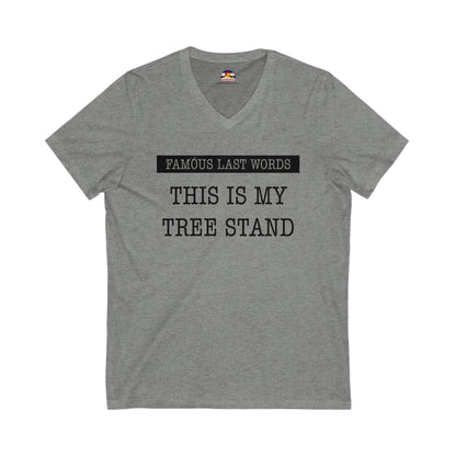 FLW Tree Stand T-Shirt  V-Neck