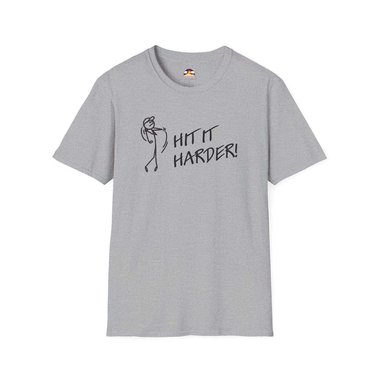 Hit It Harder - Men's T-Shirt