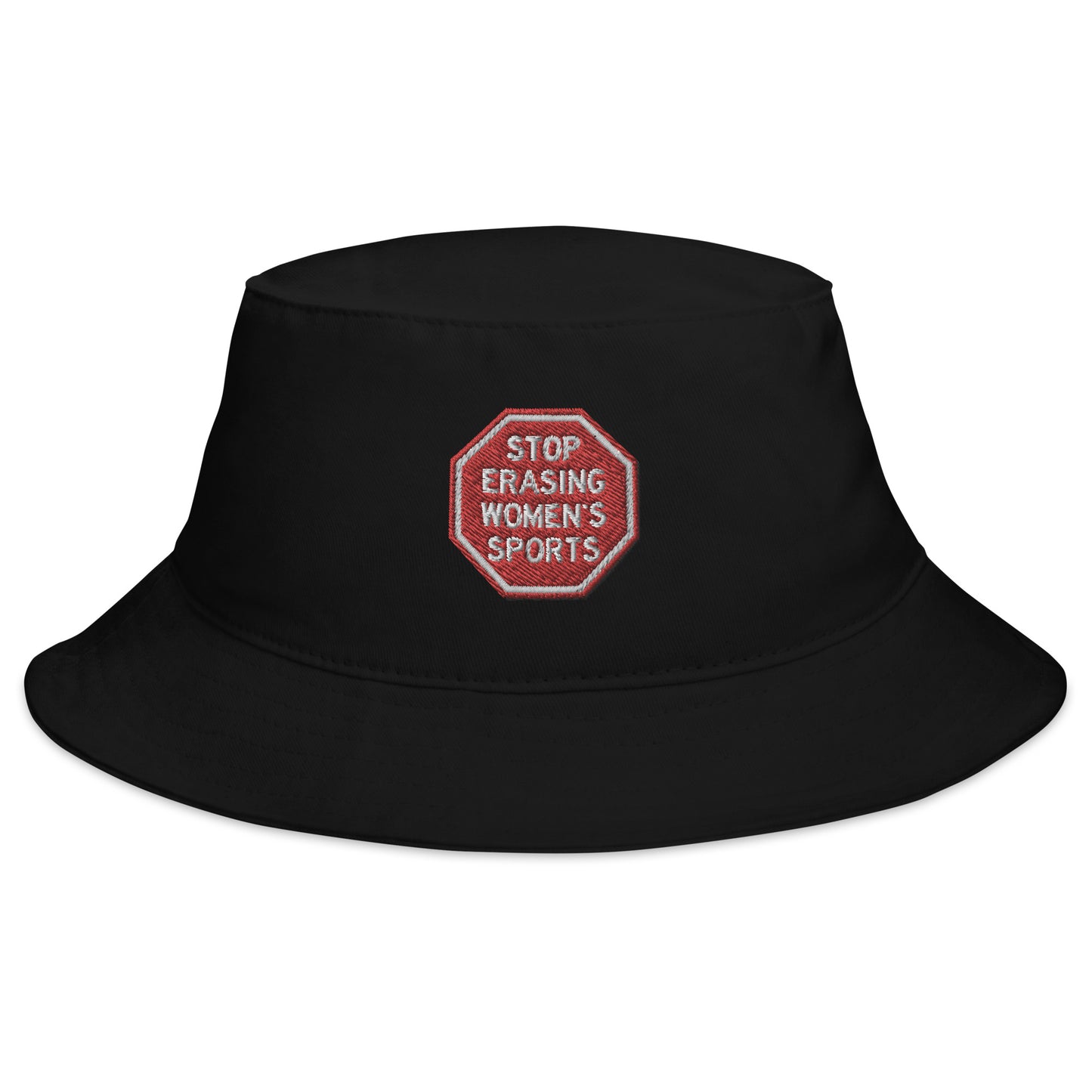 Stop Erasing Women's Sports Bucket Hat - Embroidered