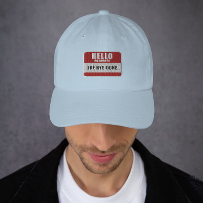 Joe Bye-Done Golf Hat