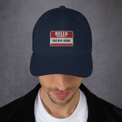 Joe Bye-Done Golf Hat