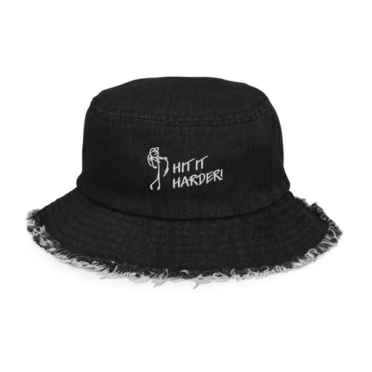 Hit It Harder! Embroidered Men's Bucket Hat